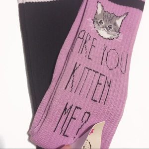 Are You Kitten Me? Tube Socks